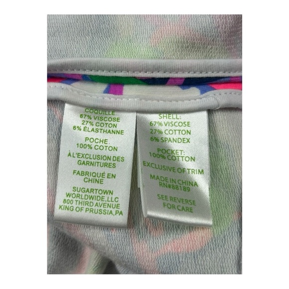 Lilly Pulitzer 🌸 Joleen Bomber
Zip Jacket Vibrant Multicolor Women's Size S - Picture 7 of 14